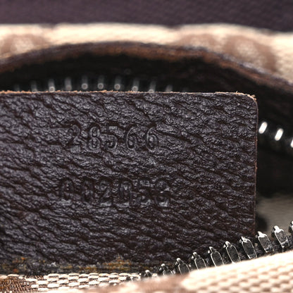 Gucci GG Monogram Double Pocket Belt Bag Dark Brown 6 of 12