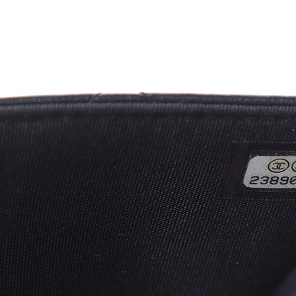 Chanel Lambskin Quilted Trendy CC Wallet On Chain WOC Black 8 of 14