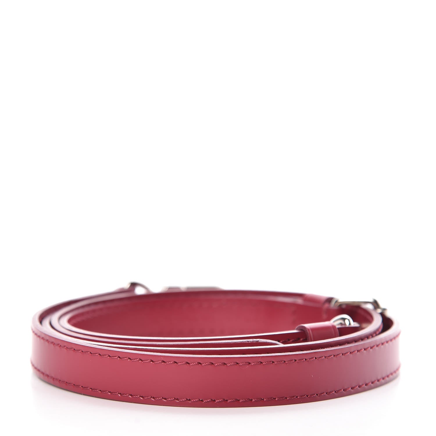 Louis Vuitton Calfskin 16mm Adjustable Shoulder Strap Fuchsia 2 of 2