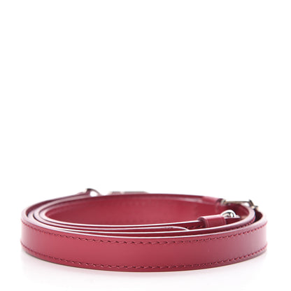 Louis Vuitton Calfskin 16mm Adjustable Shoulder Strap Fuchsia 2 of 2