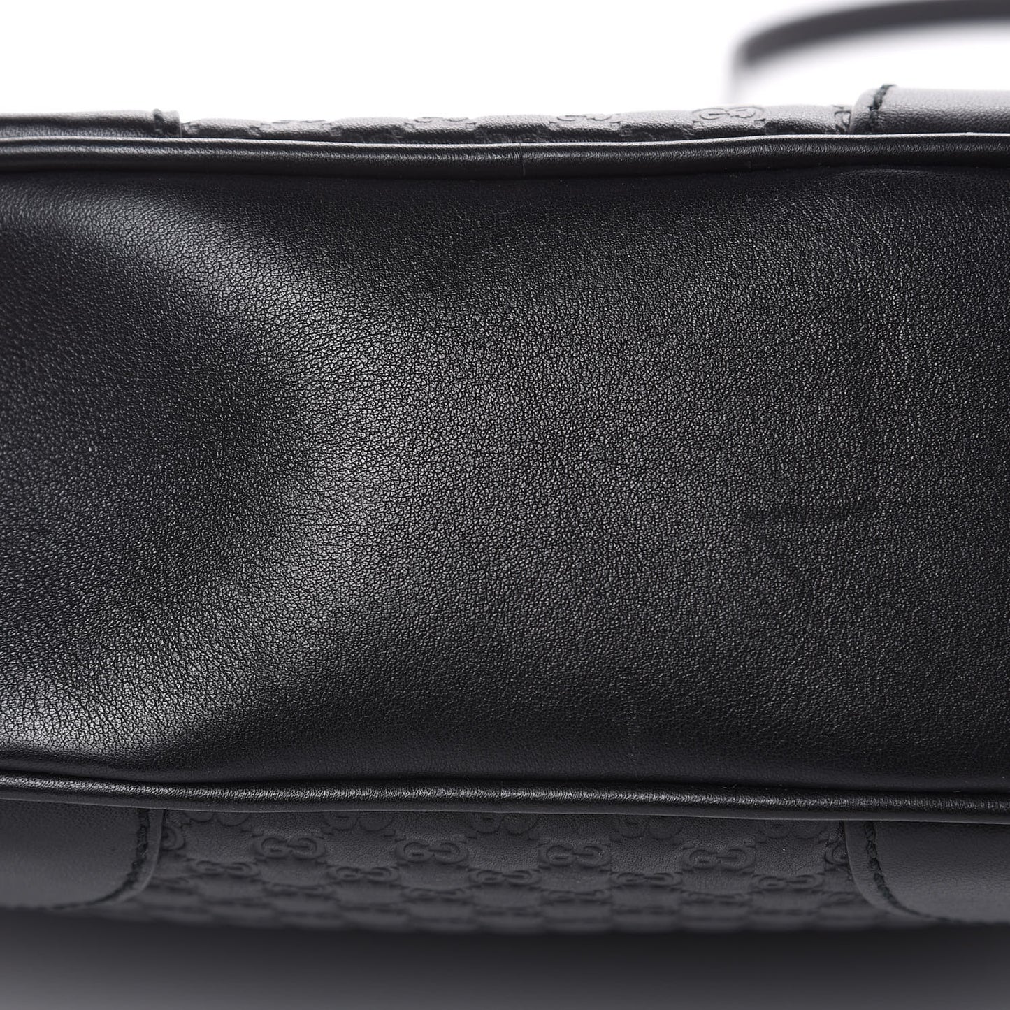 Microguccissima Mini Bree Messenger Bag Black