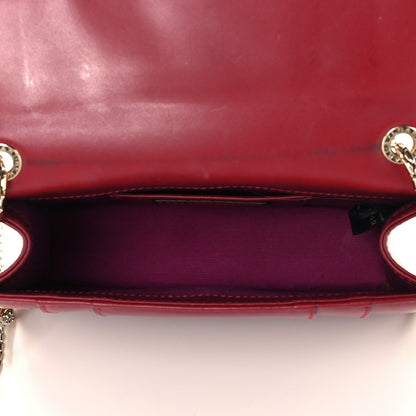 Bulgari Calfskin Serpenti Forever Crossbody Bag Dark Red 4 of 10
