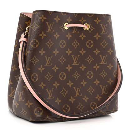 Louis Vuitton Monogram Neonoe MM Rose Poudre 3 of 10