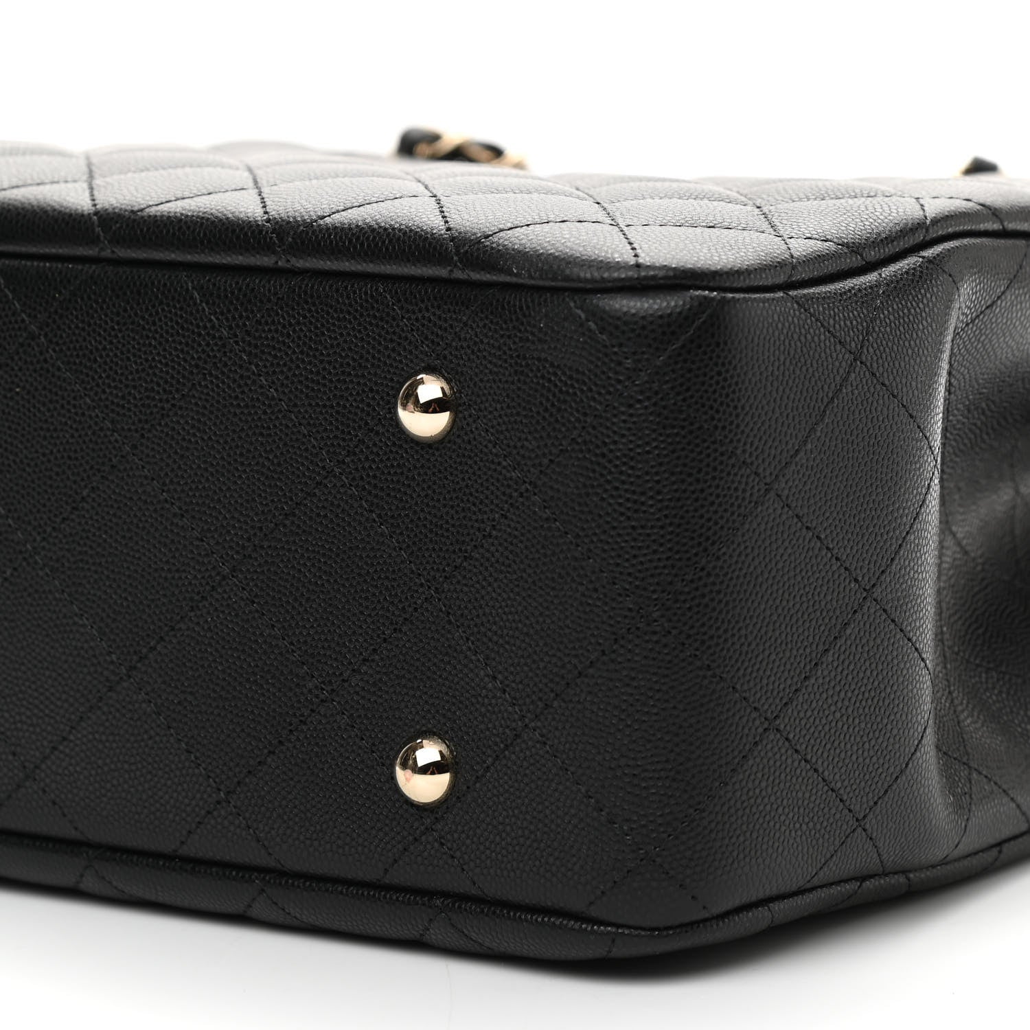 Chanel Caviar Quilted Large Shopping Tote Black 9 of 10