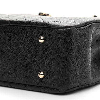 Chanel Caviar Quilted Large Shopping Tote Black 9 of 10