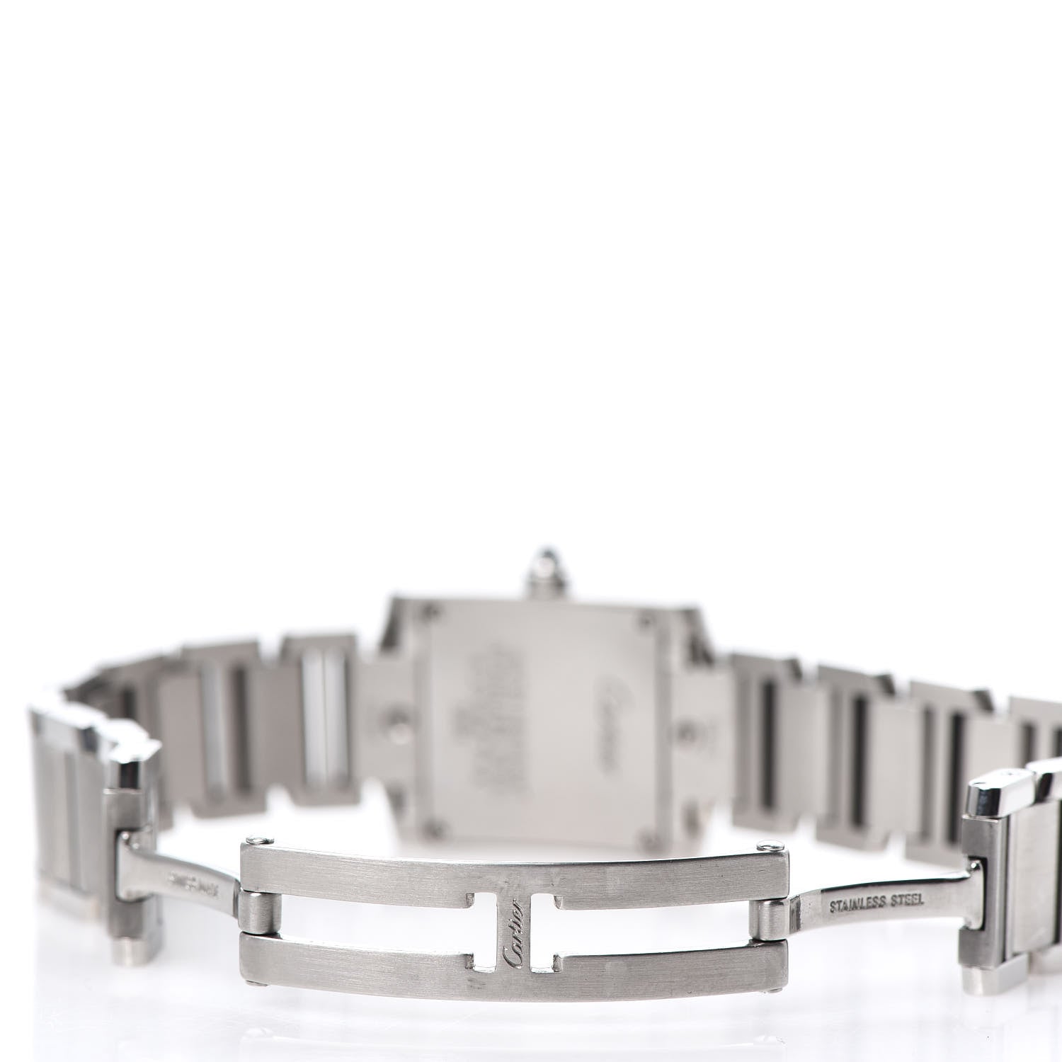 Cartier Stainless Steel 20mm Tank Francaise Quartz Watch 6 of 6
