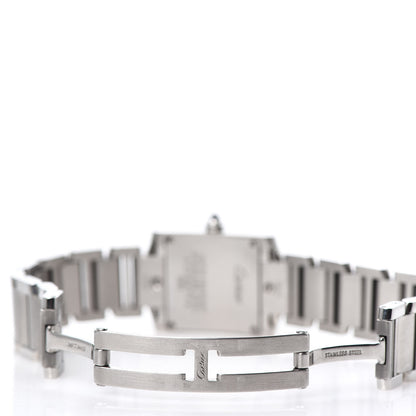 Cartier Stainless Steel 20mm Tank Francaise Quartz Watch 6 of 6
