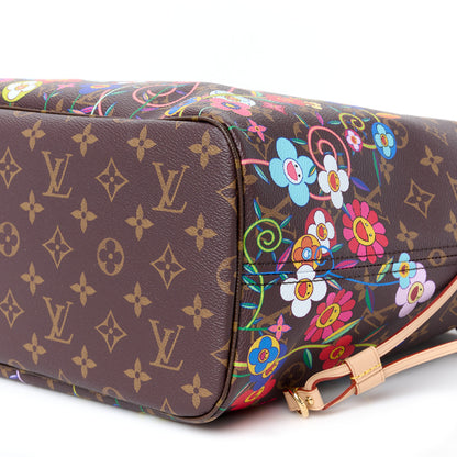 Louis Vuitton LV X TM Monogram Flowers Neverfull MM 12 of 12