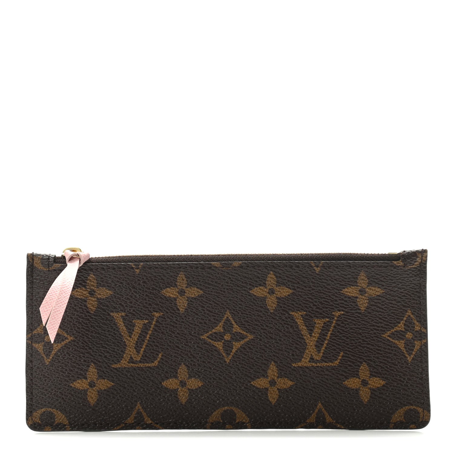 Louis Vuitton Monogram Josephine Wallet Zippered Insert Rose Ballerine 1 of 6