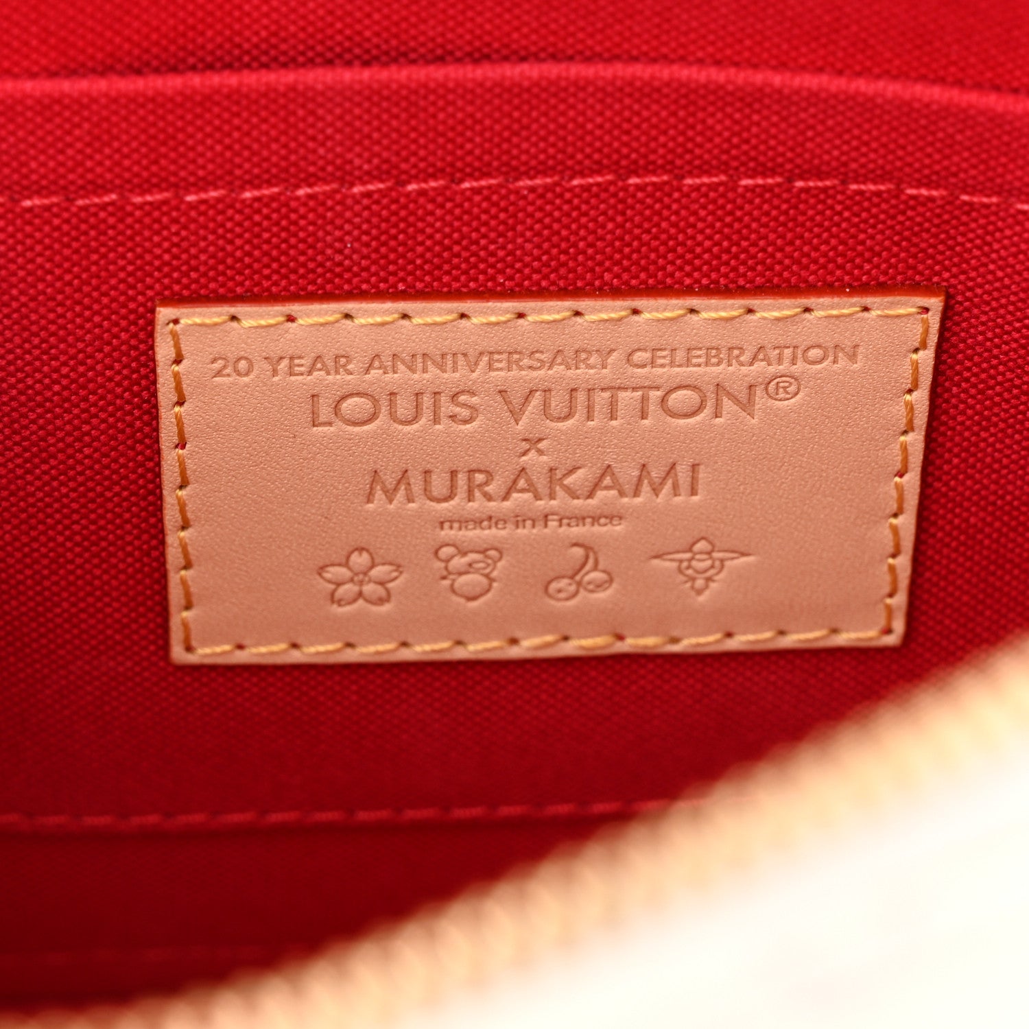 Louis Vuitton LV X TM Monogram Cerises Alma BB White 6 of 10