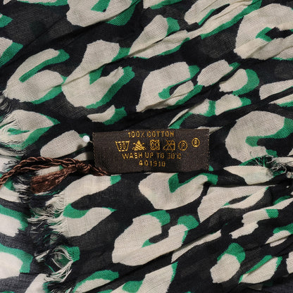 Louis Vuitton Cotton Leopard Pareo Blue Infini 7 of 7
