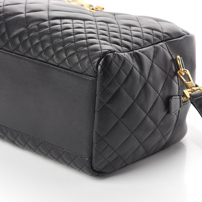 Versace Nappa Quilted Barocco Print Icon Bowler Black 8 of 8