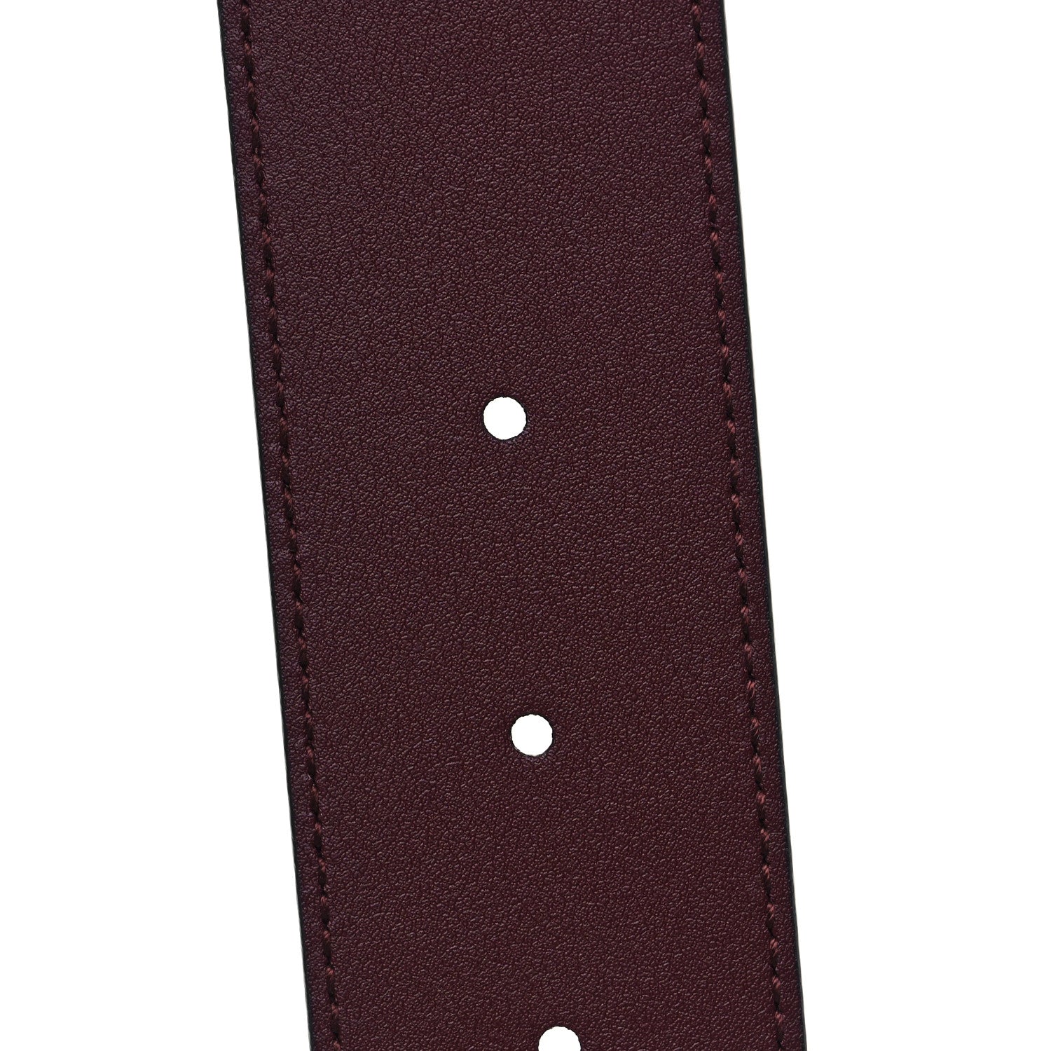 Gucci Calfskin Crystal Double G 40mm Belt 85/34 Vintage Bordeaux 4 of 4