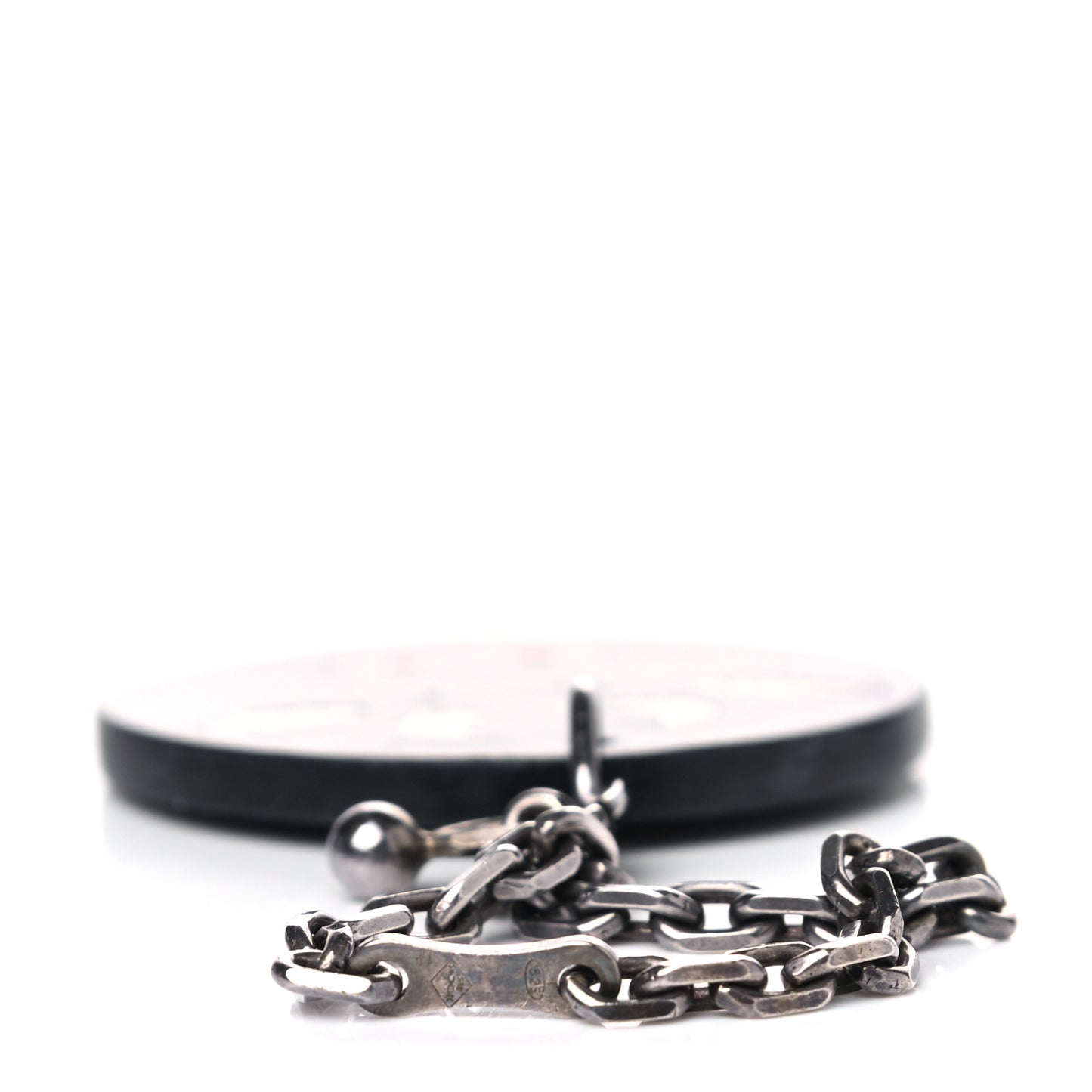 Box Bull Key Chain Bag Charm Black