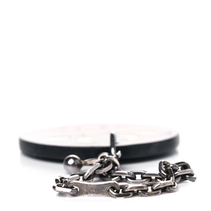 Hermes Box Bull Key Chain Bag Charm Black 3 of 4