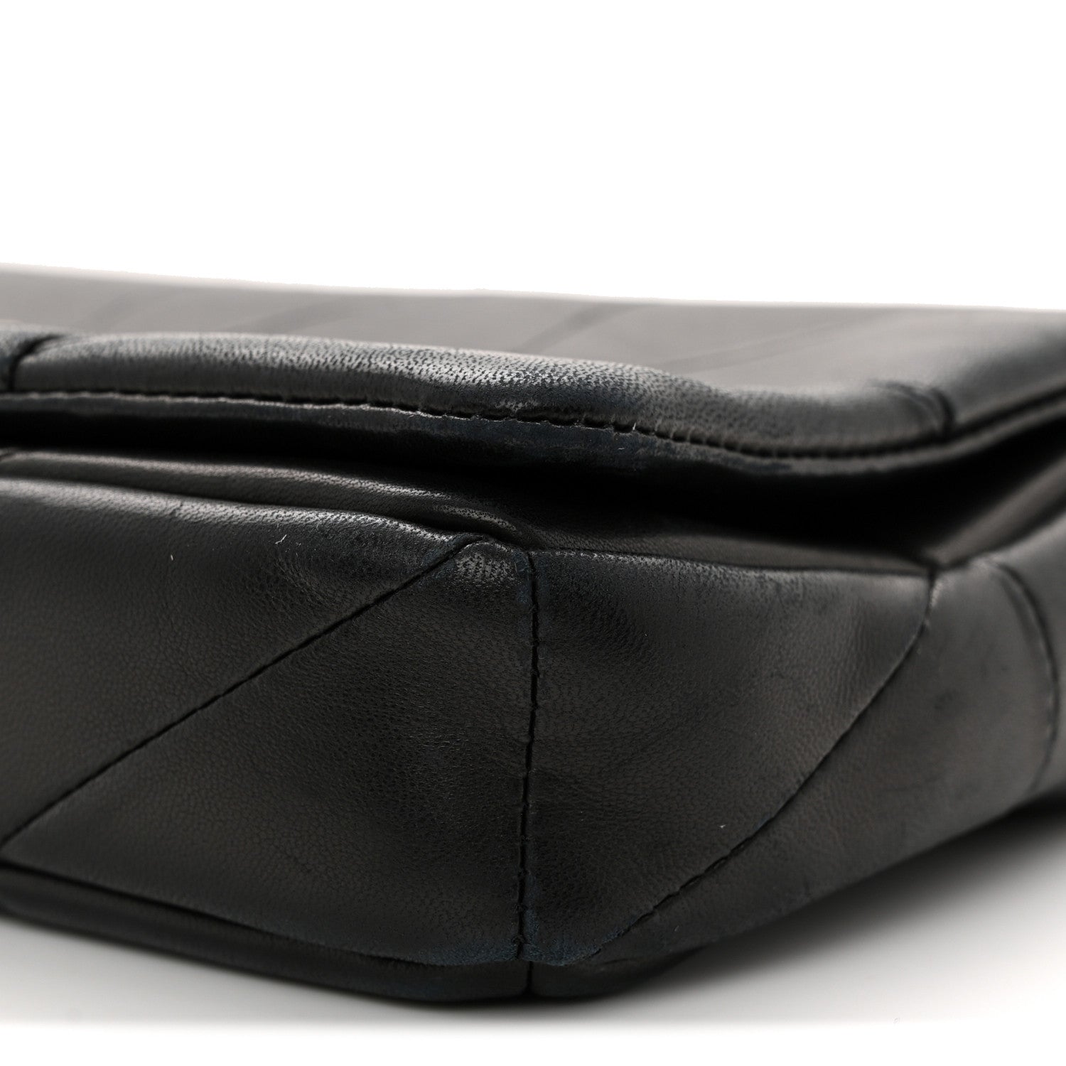 Saint Laurent Lambskin Patchwork Monogram Medium Jamie Black 10 of 10