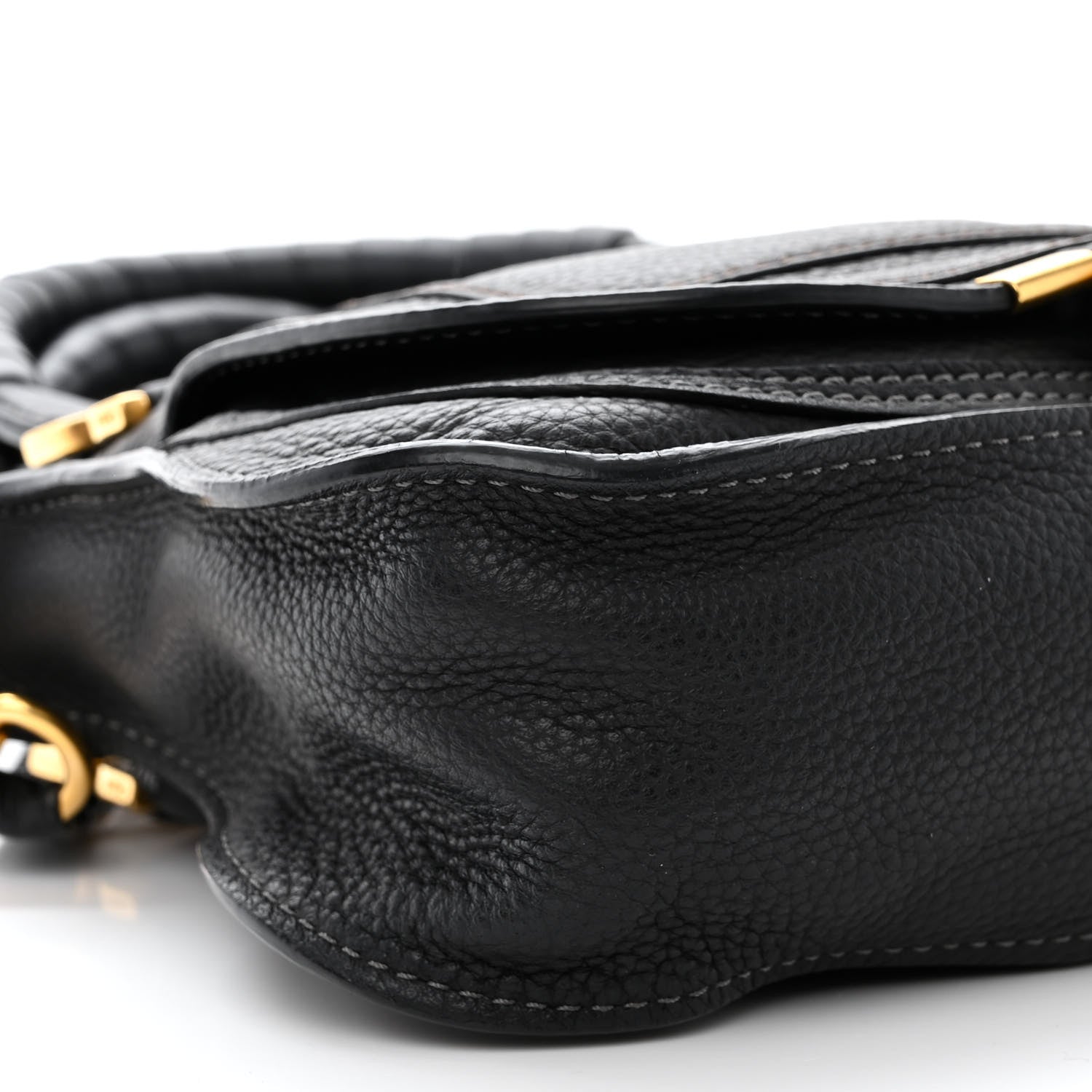 Chloe Calfskin Small Marcie Satchel Black 9 of 14