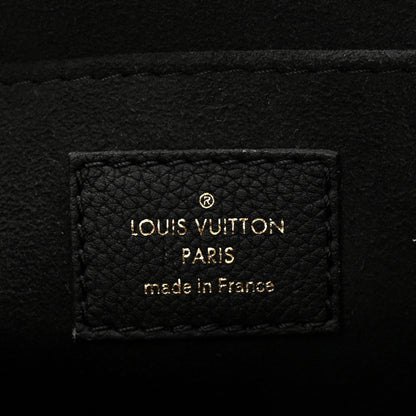 Louis Vuitton Grained Calfskin Lockme Chain Bag PM Black 6 of 10
