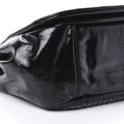 Chanel Patent Luxe Ligne Flap Black 9 of 13