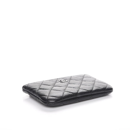 Chanel Caviar Quilted Small Cosmetic Case Black 4 of 8