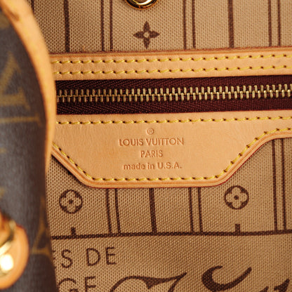 Louis Vuitton Monogram Neverfull MM 8 of 9