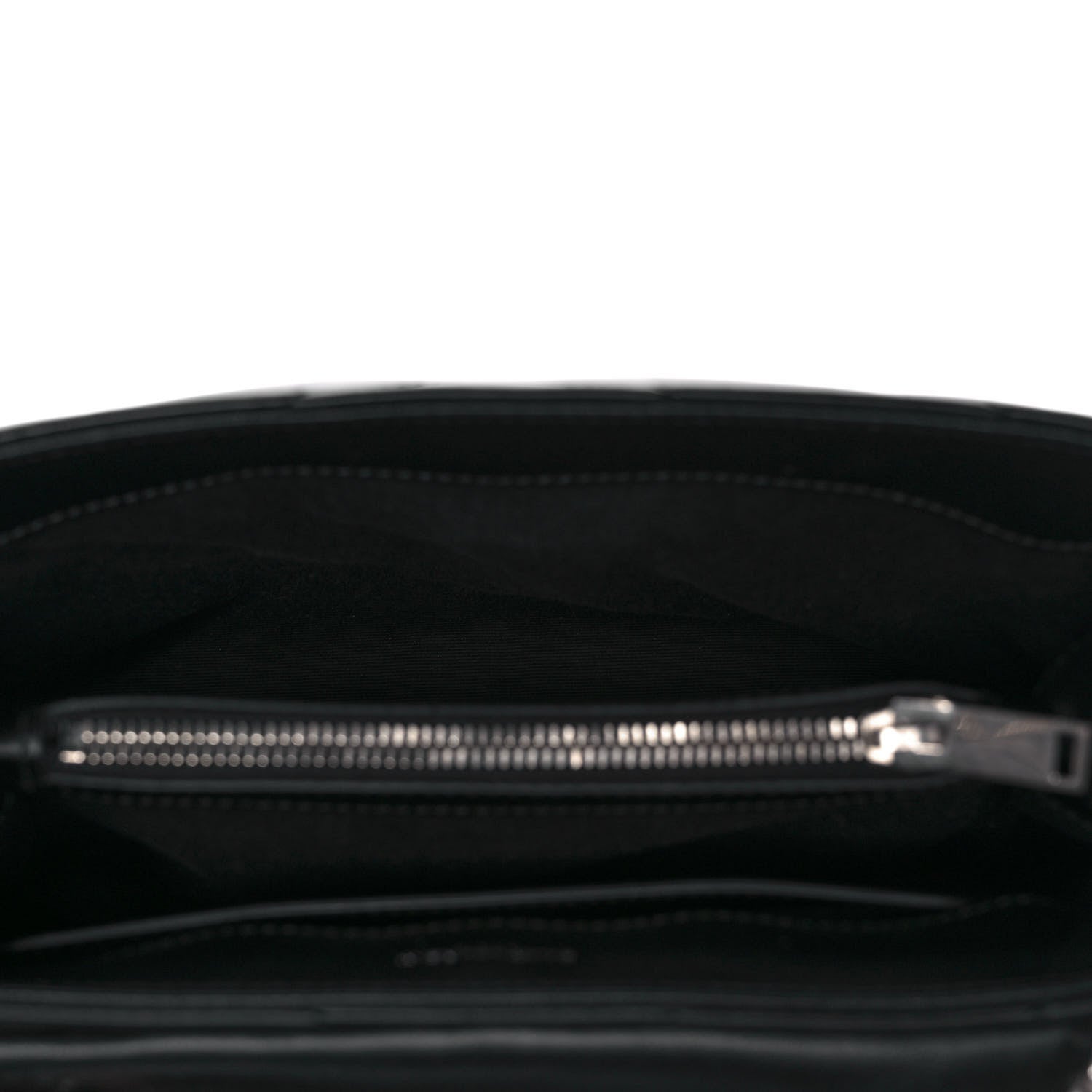 Saint Laurent Calfskin Y Quilted Monogram Small Loulou Chain Satchel Black 4 of 8