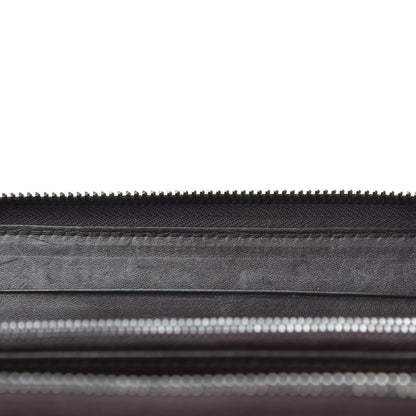 Bottega Veneta Nappa Intrecciato Zip Around Wallet Ebano 8 of 8