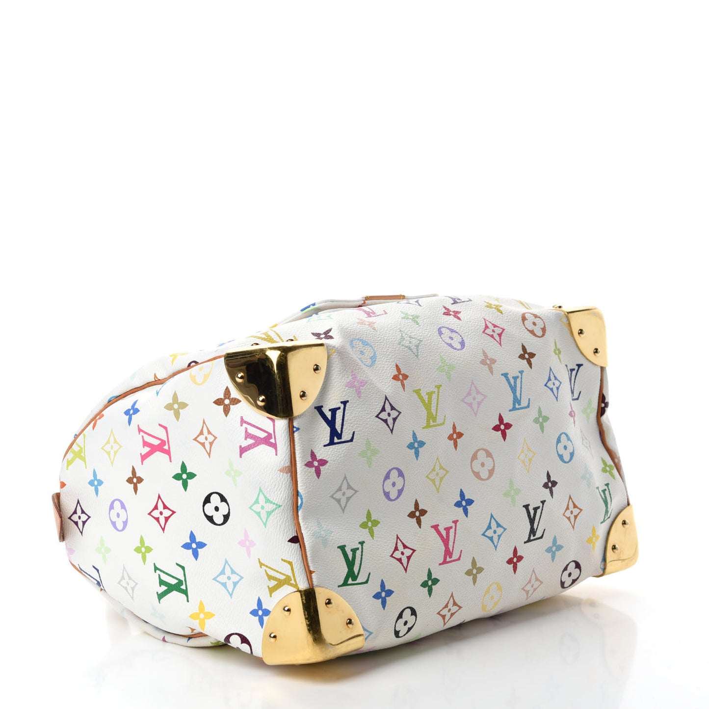 Monogram Multicolor Speedy 30 White