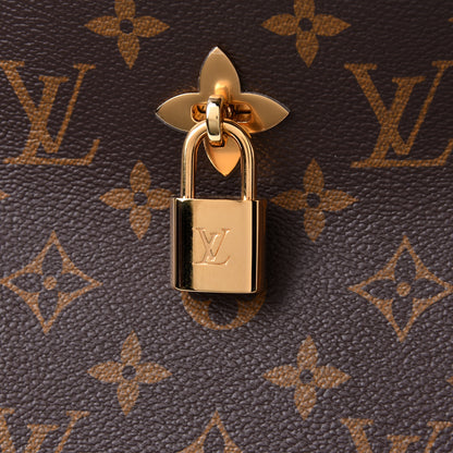 Louis Vuitton Monogram Flower Hobo Black 9 of 11
