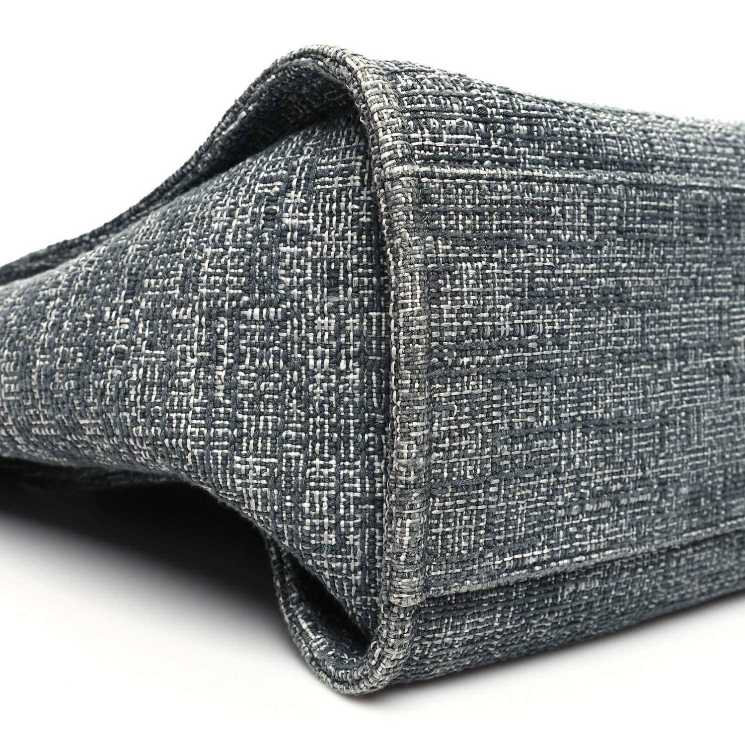 Chanel Canvas Medium Deauville Tote Charcoal 9 of 10