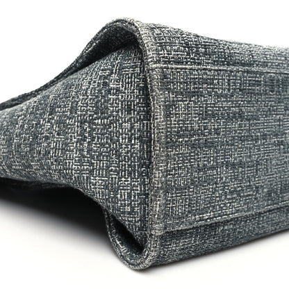 Chanel Canvas Medium Deauville Tote Charcoal 9 of 10