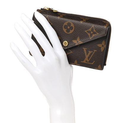 Louis Vuitton Monogram Recto Verso Card Holder Black 2 of 7