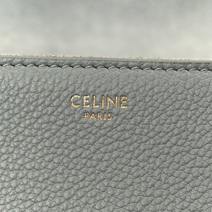 Celine Grained Calfskin Teen Soft 16 Shoulder Bag Ice Blue 7 of 12