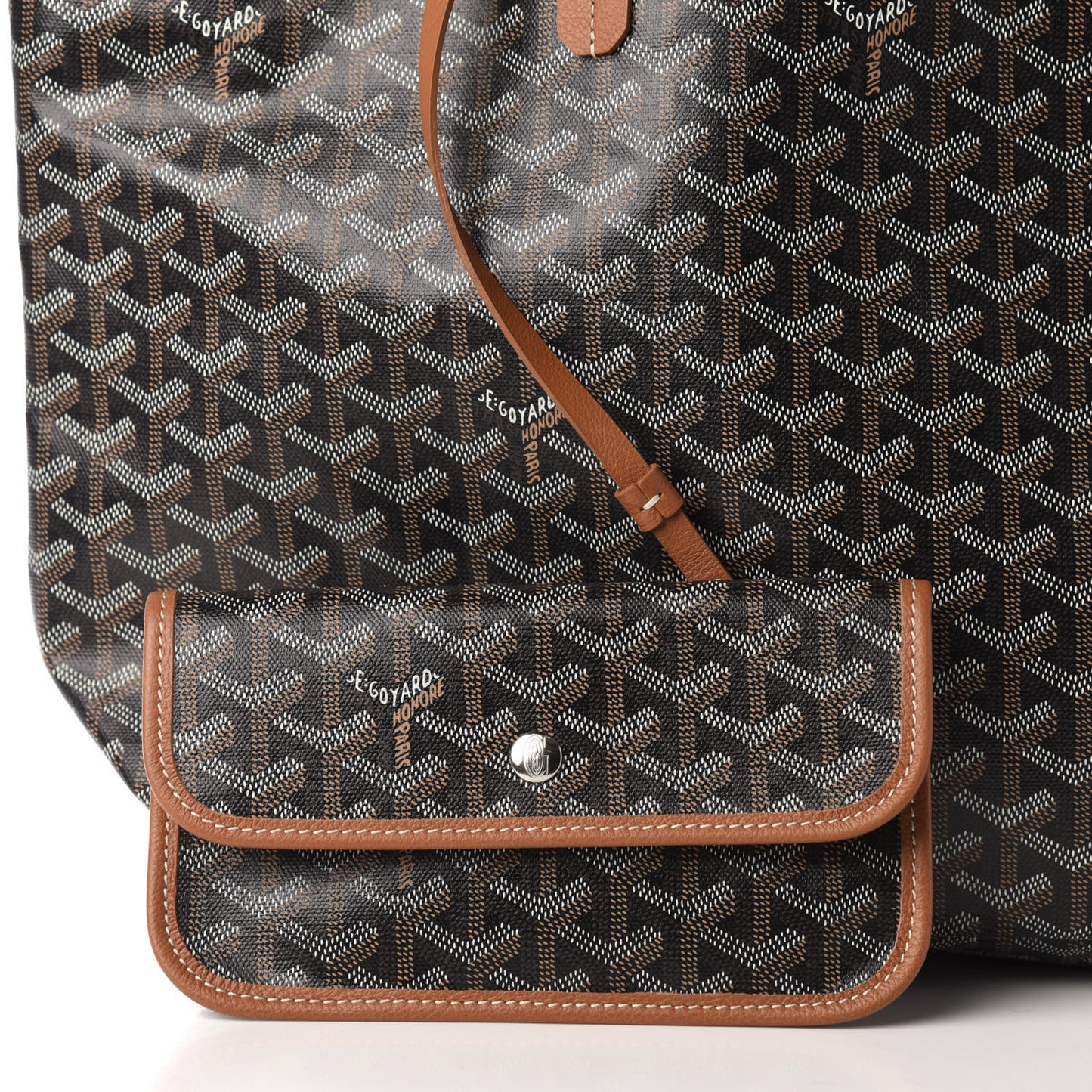 Goyardine Saint Louis PM Black Gold
