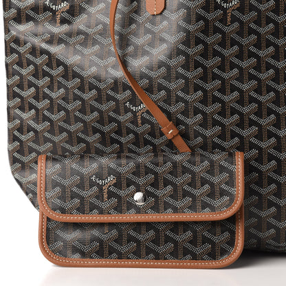Goyard Goyardine Saint Louis PM Black Gold 9 of 11