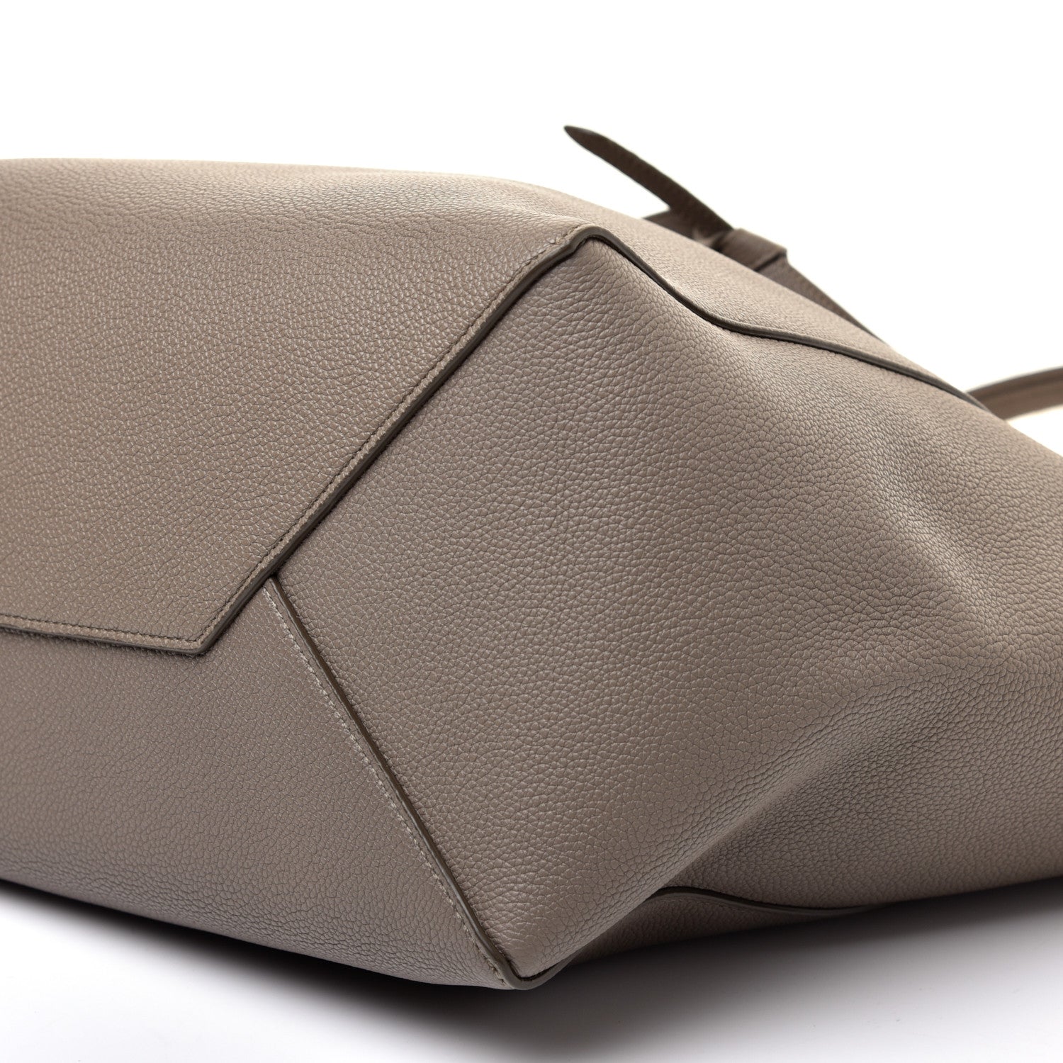 Celine Soft Grained Calfskin Small Belt Cabas Phantom Taupe 7 of 10