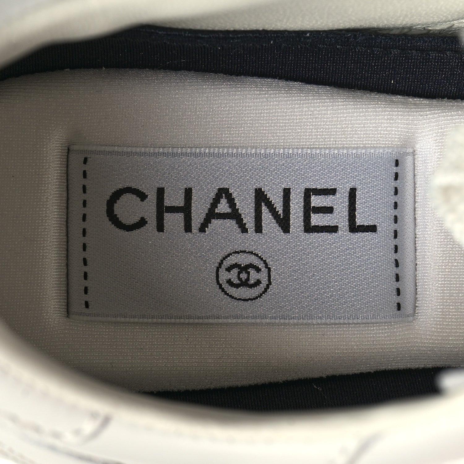 Chanel Calfskin CC Womens Sneakers 36 White 8 of 9