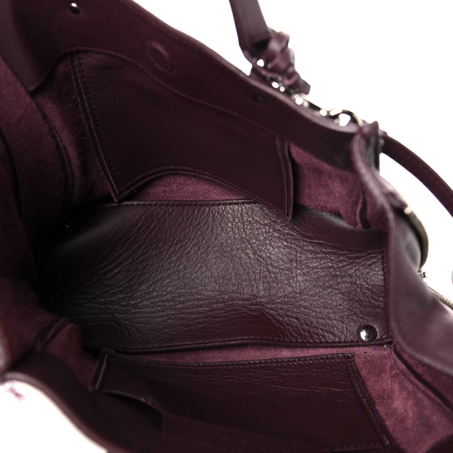Calfskin Papier Mini A4 Zip Around Tote