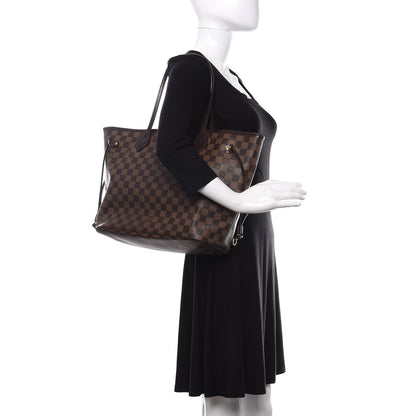 Louis Vuitton Damier Ebene Neverfull MM 2 of 19