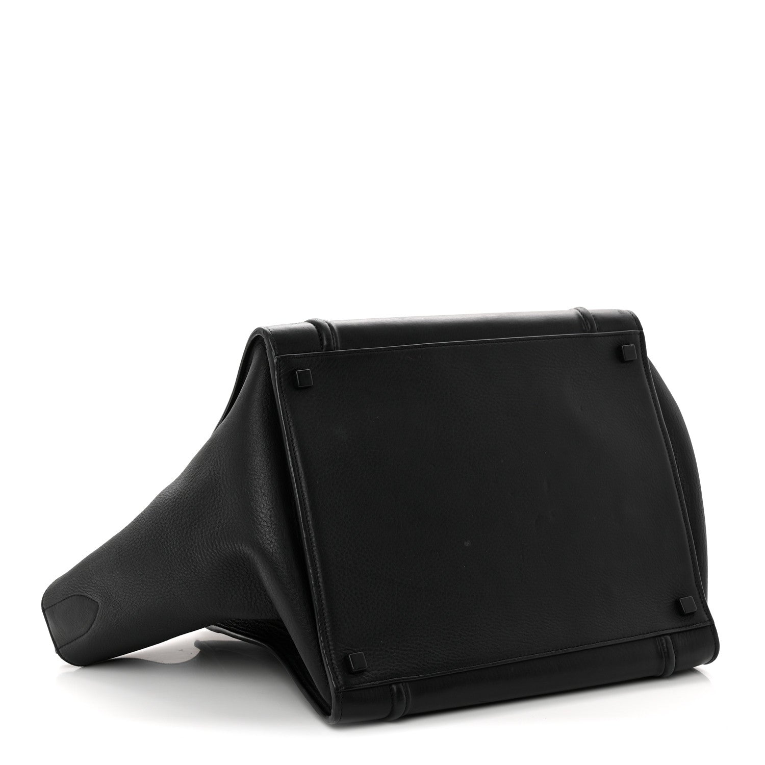 Celine Smooth Calfskin Medium Phantom Luggage Black 4 of 12