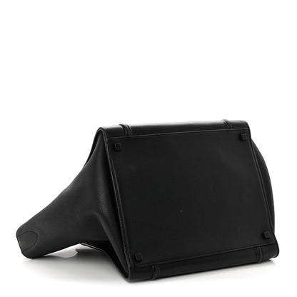 Celine Smooth Calfskin Medium Phantom Luggage Black 4 of 12