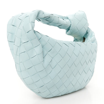 Bottega Veneta Nappa Intrecciato Mini Jodie Teal Washed 3 of 11
