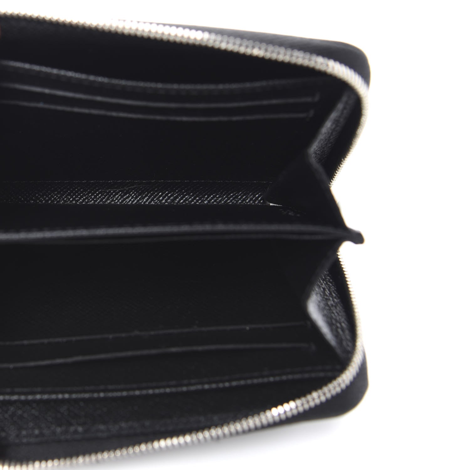 Louis Vuitton Epi Zippy Coin Purse Black 5 of 7