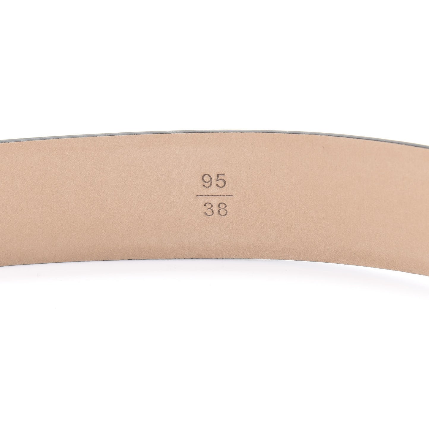 Calfskin Belt 95 38 Black