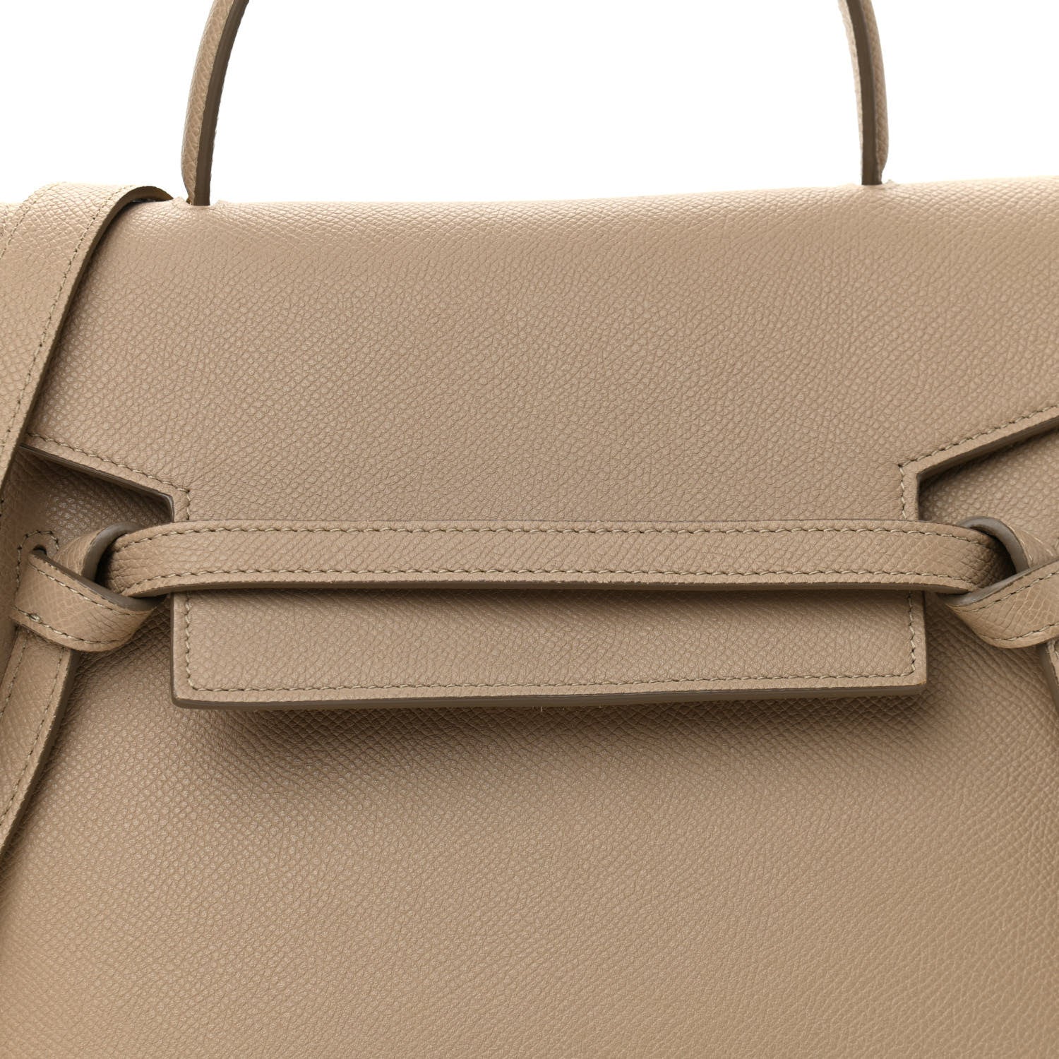 Celine Grained Calfskin Micro Belt Bag Light Taupe 8 of 13