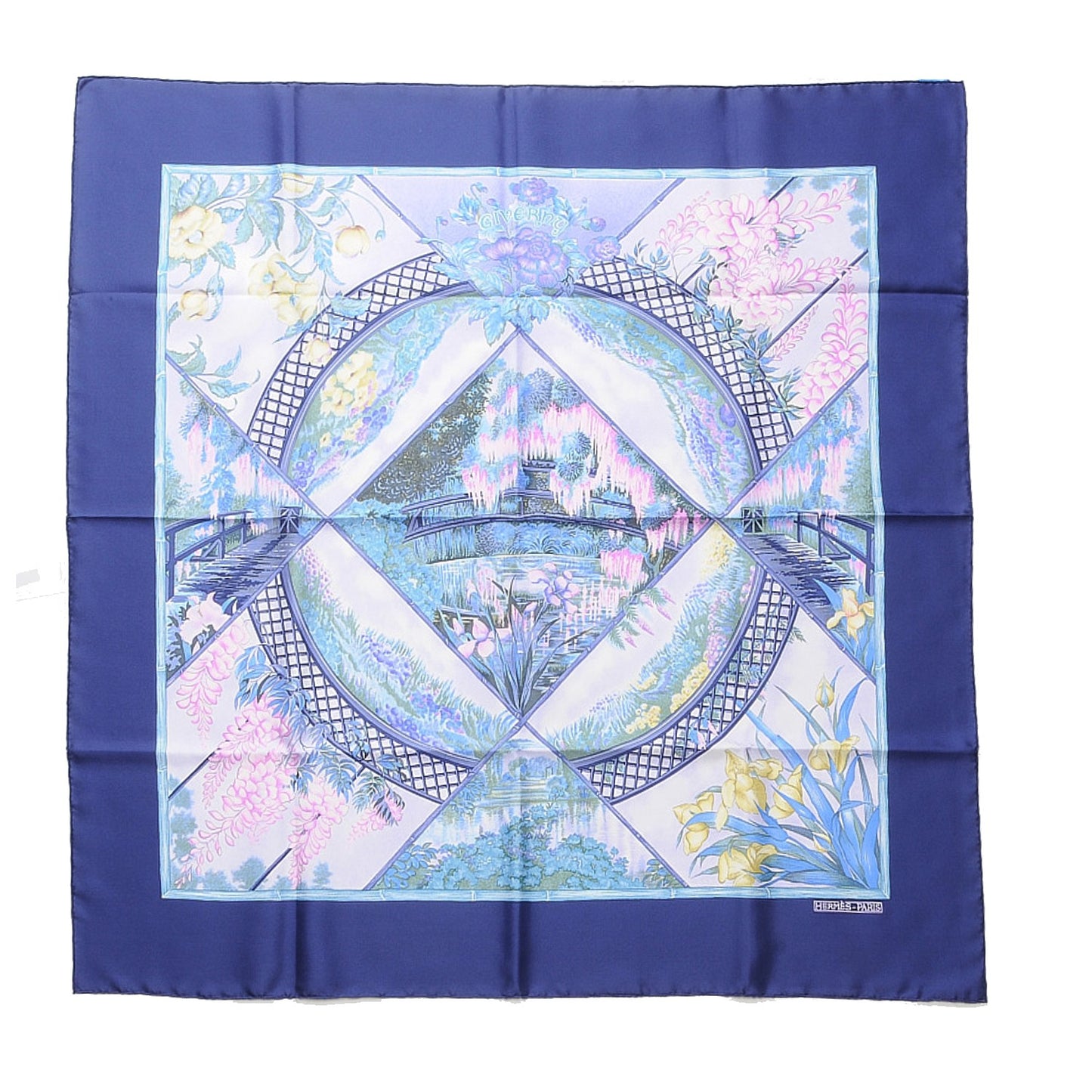 Silk Giverny Scarf 90