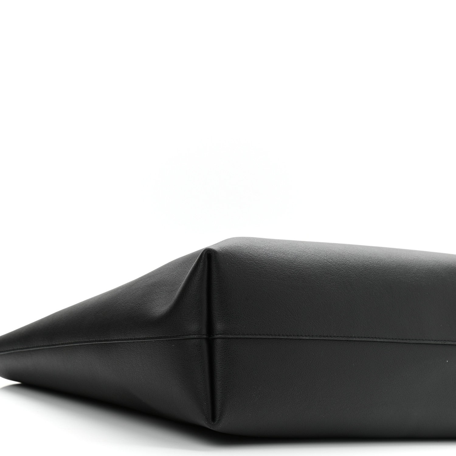 Saint Laurent Calfskin Large Shopping Tote Black 9 of 10