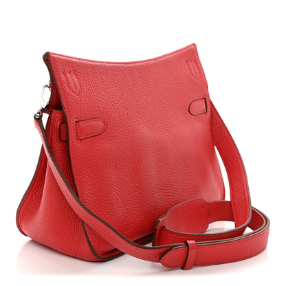 Hermes Taurillon Clemence Jypsiere 28 Geranium 3 of 16