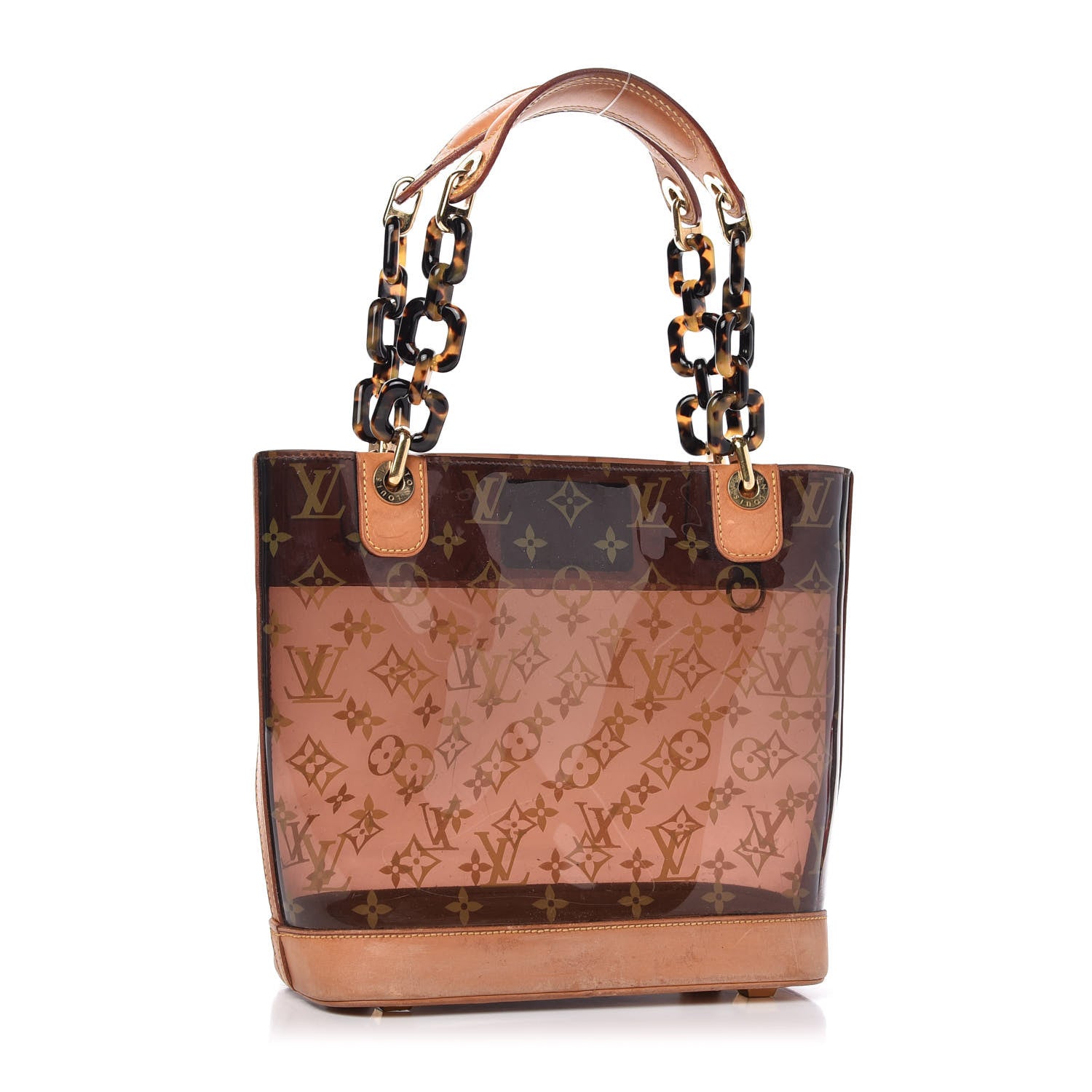 Louis Vuitton Vinyl Cabas Ambre PM 3 of 9