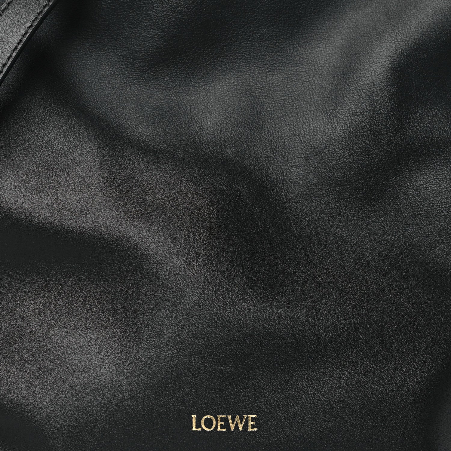 Loewe Nappa Flamenco Knot Clutch Black 7 of 10